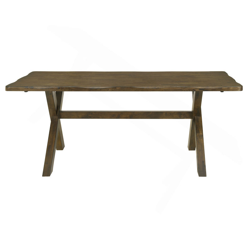 Carbon Knotty Nutmeg Rectangular Dining Table