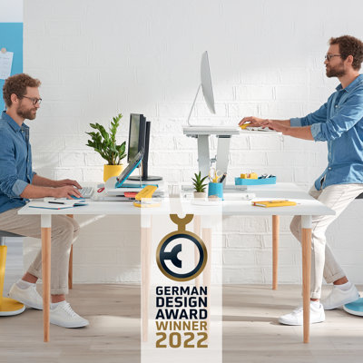 Adjustable Height and Foldable Standing Desk Converter