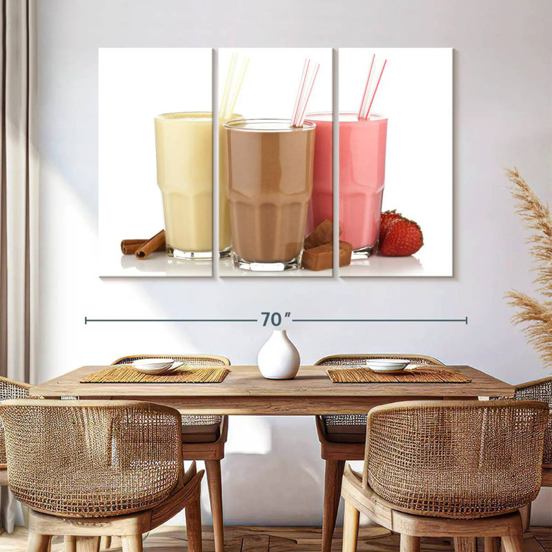 Yarlin Classic Milkshakes, 42" H x 65" W