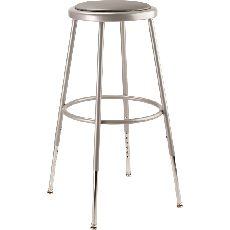 Tabouret NPS, Gris, H 25 po - H 32 po