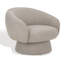 Fauteuil demi-tonneau pivotant Boucle-1413187167