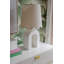 Lampe de table 24 po blanc mat