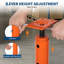 15.24 cm W Stainless Steel Top Workbench Accessory