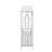 Sapienza 42'' Glass Console Table-384612883