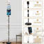 Lampe sur pied en marbre bleu abstrait, fausse pierre, peinture liquide, feuille d'or, paillettes, décor, lampe sur pied à intensité variable avec télécommande, pédale, abat-jour, abat-jour, lampe de coin pour salon, chambre à coucher, bureau