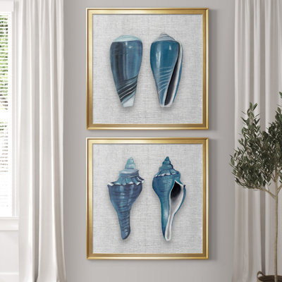 " By The Sea Front III " 2 - Pieces