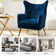 Avianna 29.25" Wide Tufted Polyester Wingback Chair