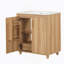 Meuble-lavabo multifonctionnel 30 po avec lavabo et meuble-lavabo 30 po