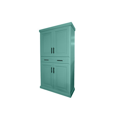 Savannah Solid Wood Kitchen Pantry cabinet with drawer