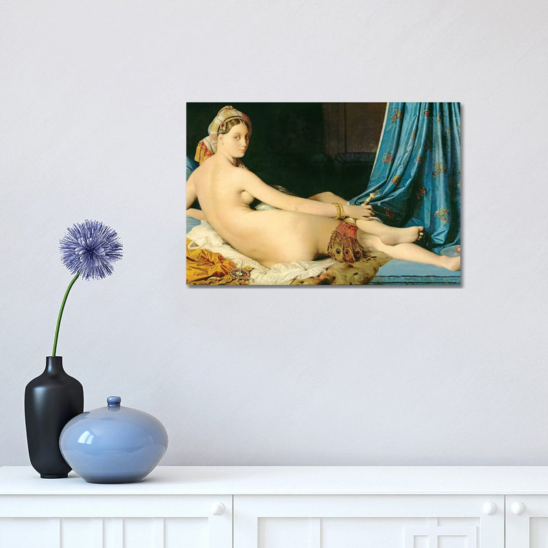 The Grande Odalisque, 1814 1 Piece Wrapped Canvas Wall Art, 30.48 cm H x 45.72 cm W
