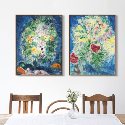 " Series#05 " by Marc Chagall 2 Piece Art Print
