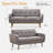 Square Arm Loveseat-24430645