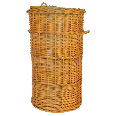 August Grove Wicker Decorative Basket