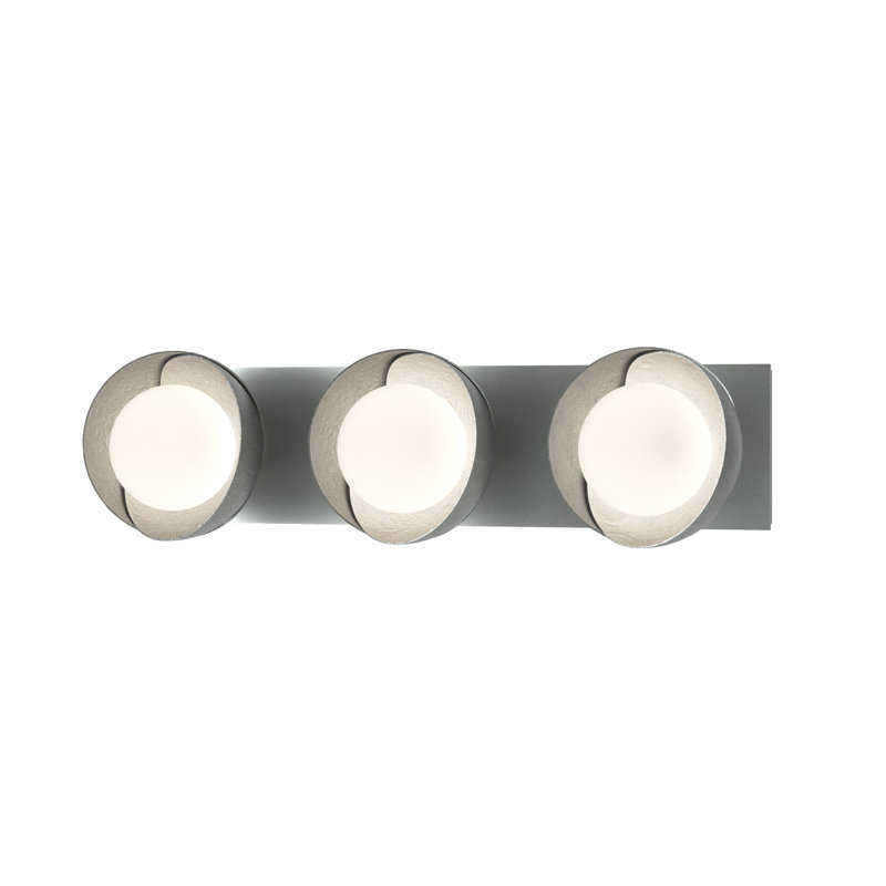 Brooklyn 3 - Light Dimmable Bath Bar, Oil Rubbed Bronze, Vintage Platinum