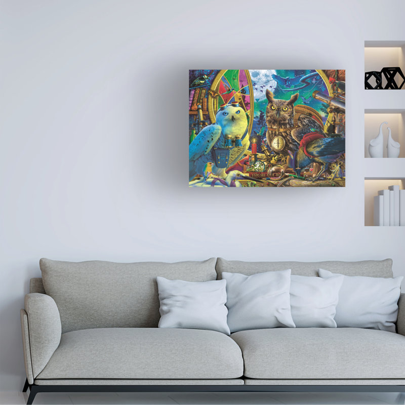Art sur toile, Michael David Ward Explorers 2, H 24 po x l 32 po
