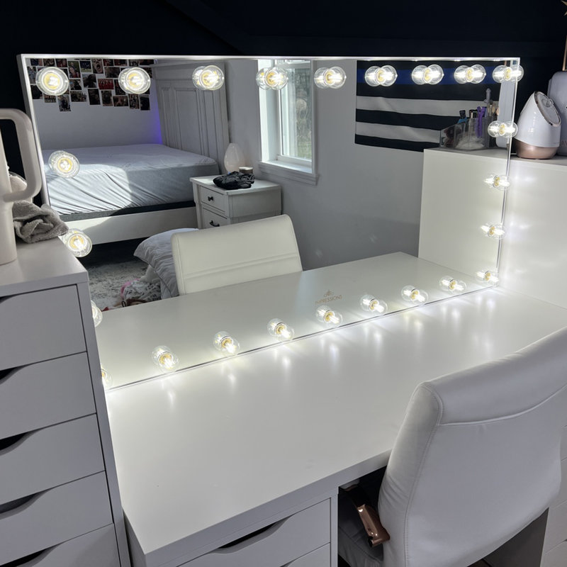 Miroir de maquillage Hollywood Glow Panorama