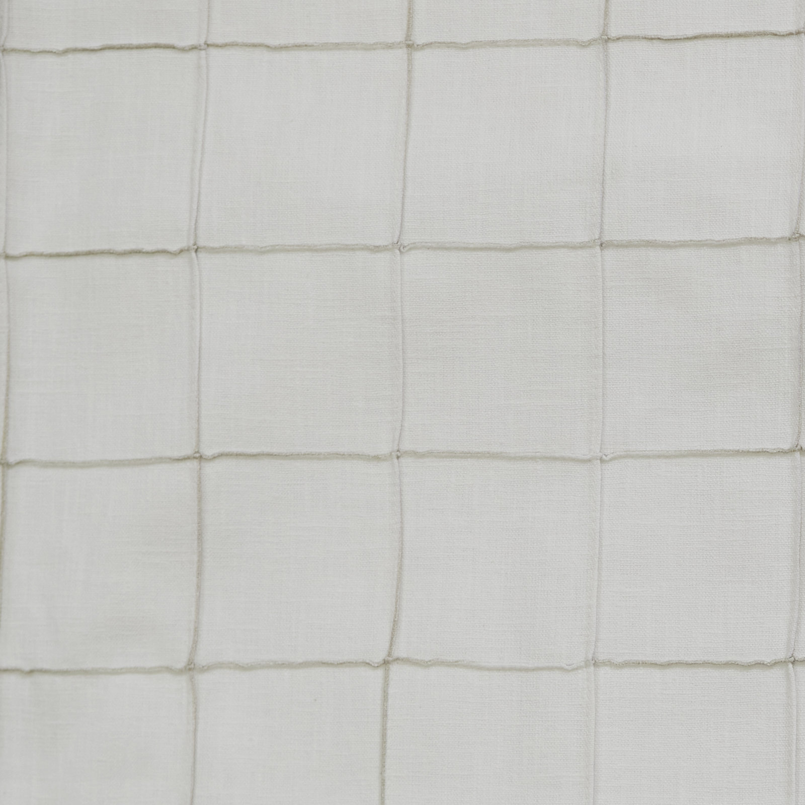 Ellora Embroidered Cotton Curtain in White, Double, 50" W x 120" L, Rod Pocket