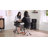 Valmar Adjustable Height Active Stool with Footrest-462212872