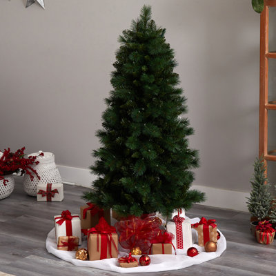 Arbre de Noël pin vert 5 pi avec 200 lumières DEL