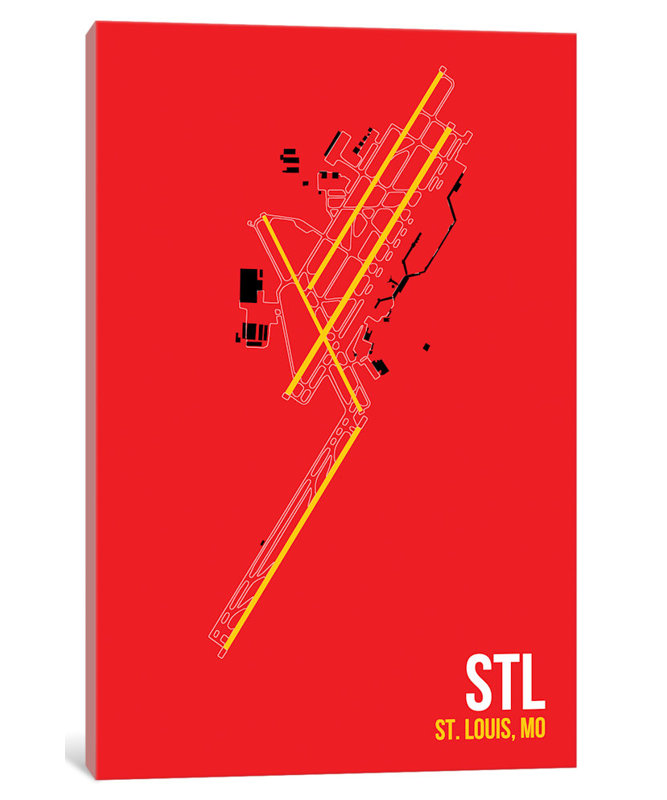 « st. louis lambert », reproduction d’impression sur toile, H 18 po x l 12 po x P 1,5 po, Pas de tapis, Toile tendue