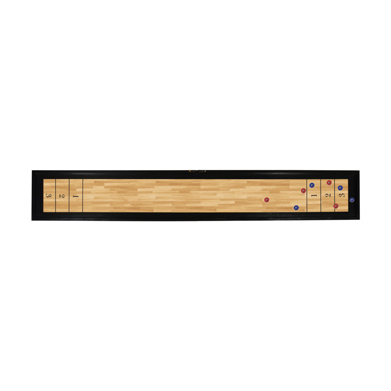 Classic Wooden Table Top Shuffleboard Game