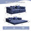 Canapé modulaire Loveseat Boneless-129207218-129207219