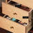 Burlywood Modern Solid wood Standard Bookcase