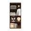 Runck 107cm H x 48cm W Bookcase-2048666342