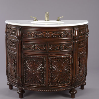 Bathroom Vanity with Stone Top