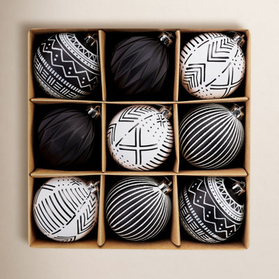 Kaimani 9-Piece Shatterproof Ball Ornaments