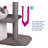 Pamina 34.5'' H Cat Tree