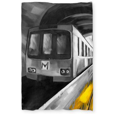 Urban Life Train Industrial Duvet Cover | Home Decor Essentials