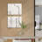 2 Pieces Japandi Abstract Wall Decor For Living Room 3D Hanging Art In White-143208490