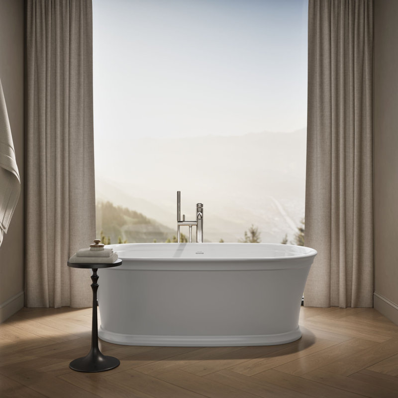 Memoirs® 66" x 36" Freestanding Soaking Bathtub