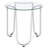 Dutton Chrome 2-piece Round Coffee Table Set
