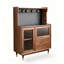 Buffet en bois de noyer noir-2046864617