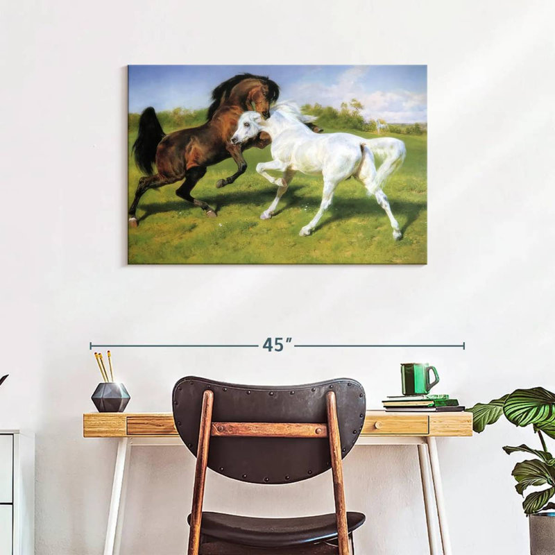 Brampt The Duel 1895, 24" H x 36" W