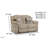 Birpal 66'' Upholstered Reclining Loveseat-1676120011