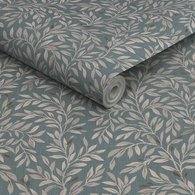 Wallpaper Double Roll, Duck Egg