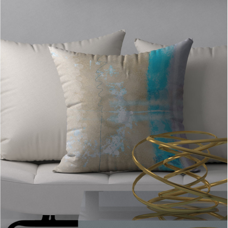 Housse de coussin carrée/insert, 20 po X 20 po