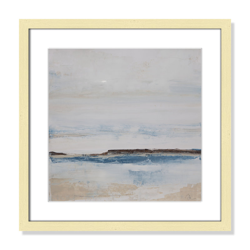 «Walk with Me» par Casa Fine Arts, Cadre doré, H 17 po x l 17 po
