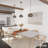 Jasmine Roth 1 - Light Sable Rattan Geometric Pendant