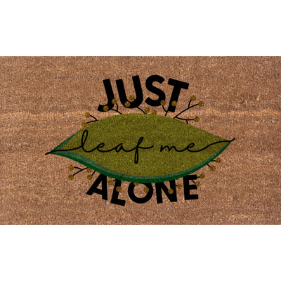 Paillasson Fatos Just Leaf Me Alone