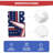 Haf Patriotic Memorial Day Independence Day American Flag Tablecloth For Party Picnic Dinner Decor - (60” X 120”) Size-1050109398
