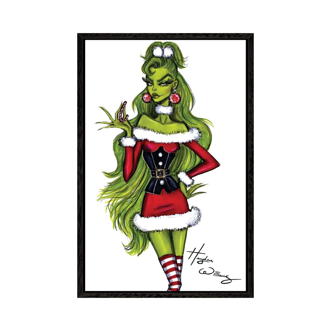 Leinwandbild Grinch Glam von Hayden Williams