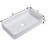 Elegant Design 24X14 Ceramic Rectangular Bathroom Sink - White, Stain-, For Multiple Locations Sleek Vessel Stain , All Areas