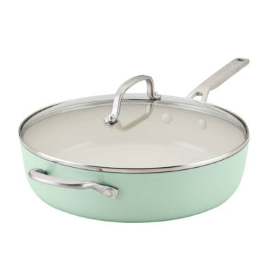 Cuisinart Chef's Classic Non-Stick Hard Anodized Saute Pan with Helper  Handle & Cover - 086279007209