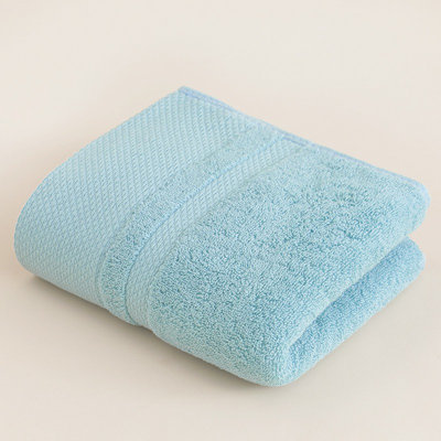Ensemble de serviettes en coton 1pc absorbant et résistant à la décoloration, serviette de toilette, serviette à main, décoration de salle de bain tendance, serviettes de luxe ultra douces, essentiels moelleux épais, absorbant lourd, bain d'invité,