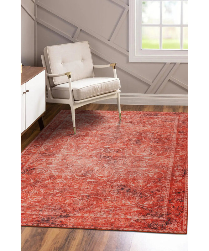 Tapis Caretta, Rectangle 4 pi 7 po x 6 pi 3 po