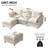 Convertible Sectional Sofa Couch-1305338588